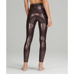 Lululemon Align High-Rise Pant 25" *Shine in Radiate Foil Print French Press